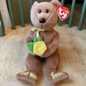 Ty Get Well Soon Beanie Baby— Bandage